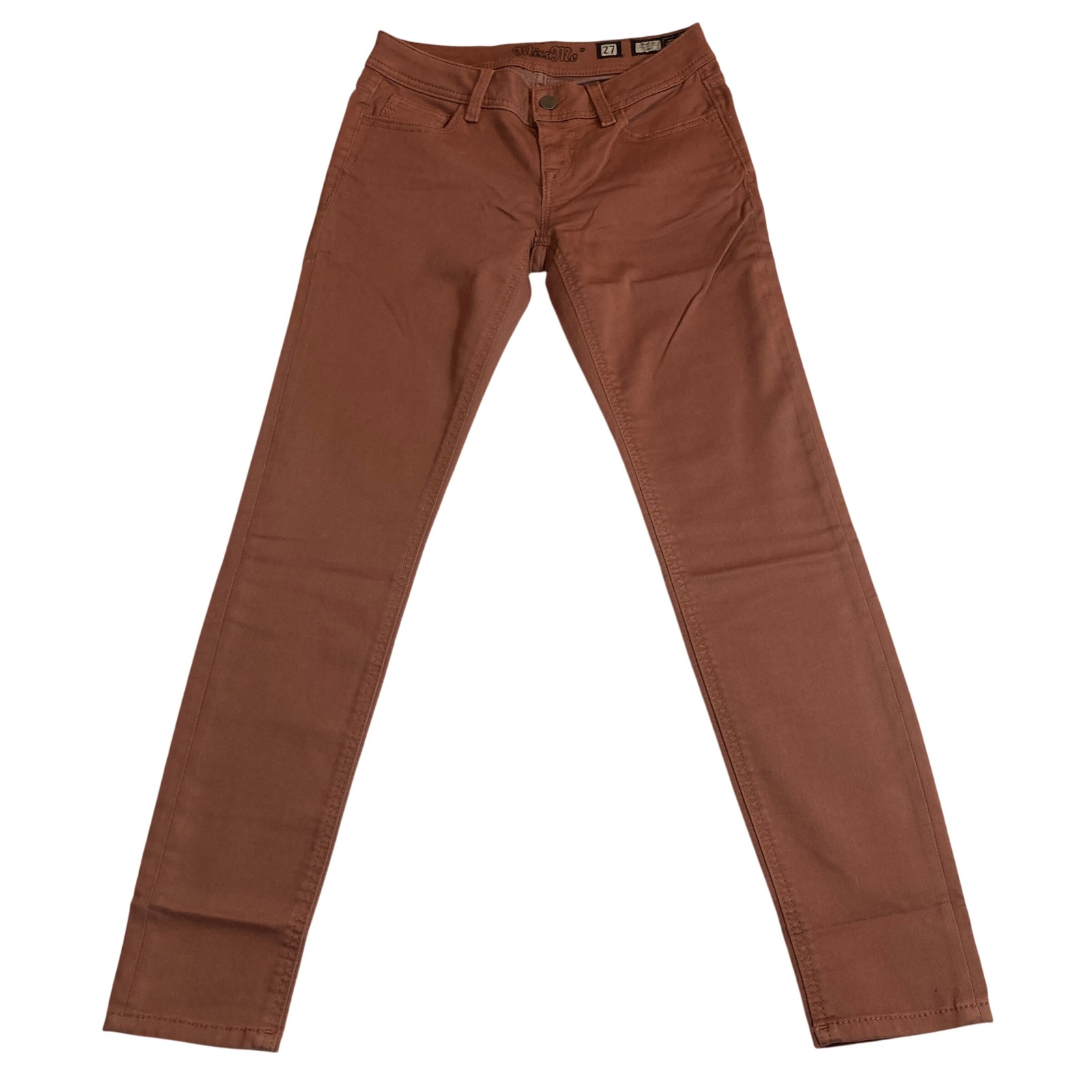 Miss Me Signature Skinny Jeans Dusty Rose Pink Je8882sr Size 27 Low Rise Pants